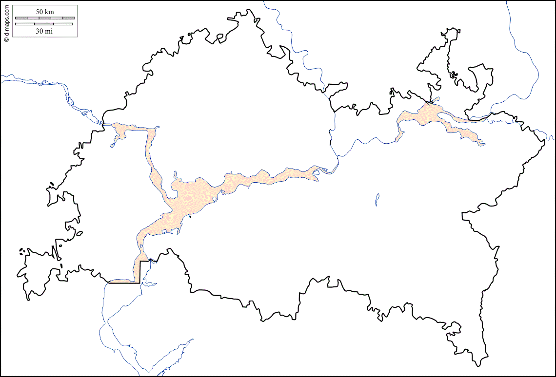 Карта распространения для растения Переступень белый