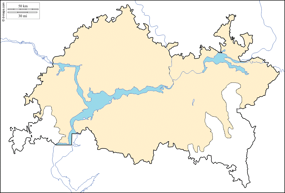 Карта распространения для растения Вербейник монетчатый