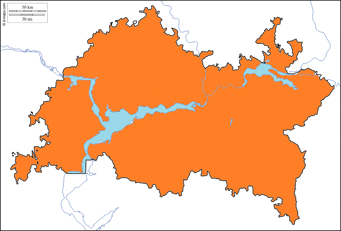 Карта распространения для растения Ромашка пахучая