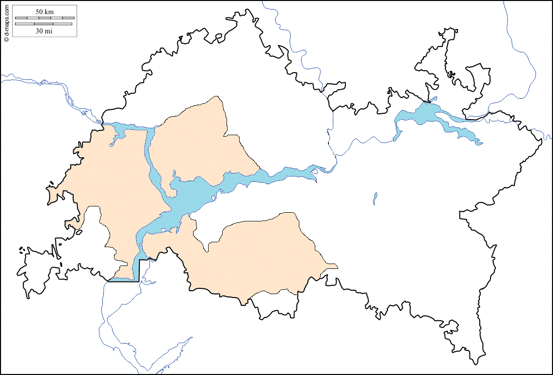 Карта распространения для растения Грыжник многобрачный