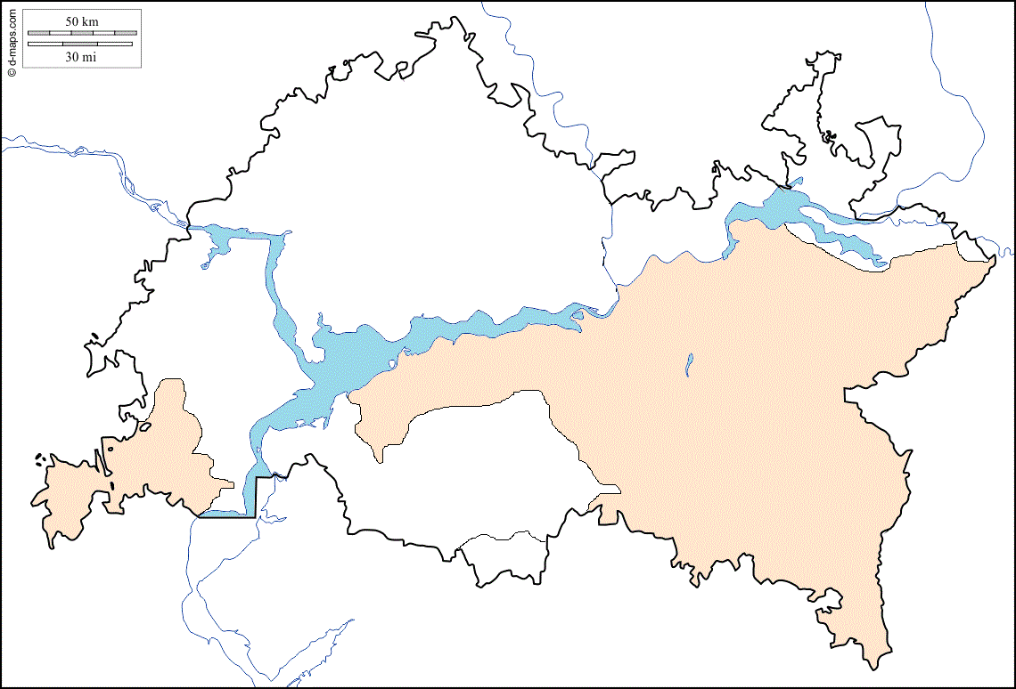 Карта распространения для растения Истод сибирский