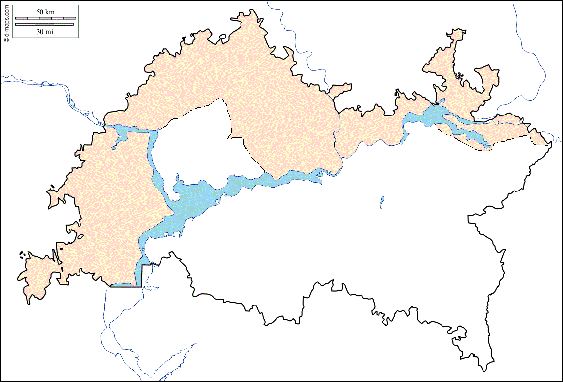 Карта распространения для растения Татарник колючий