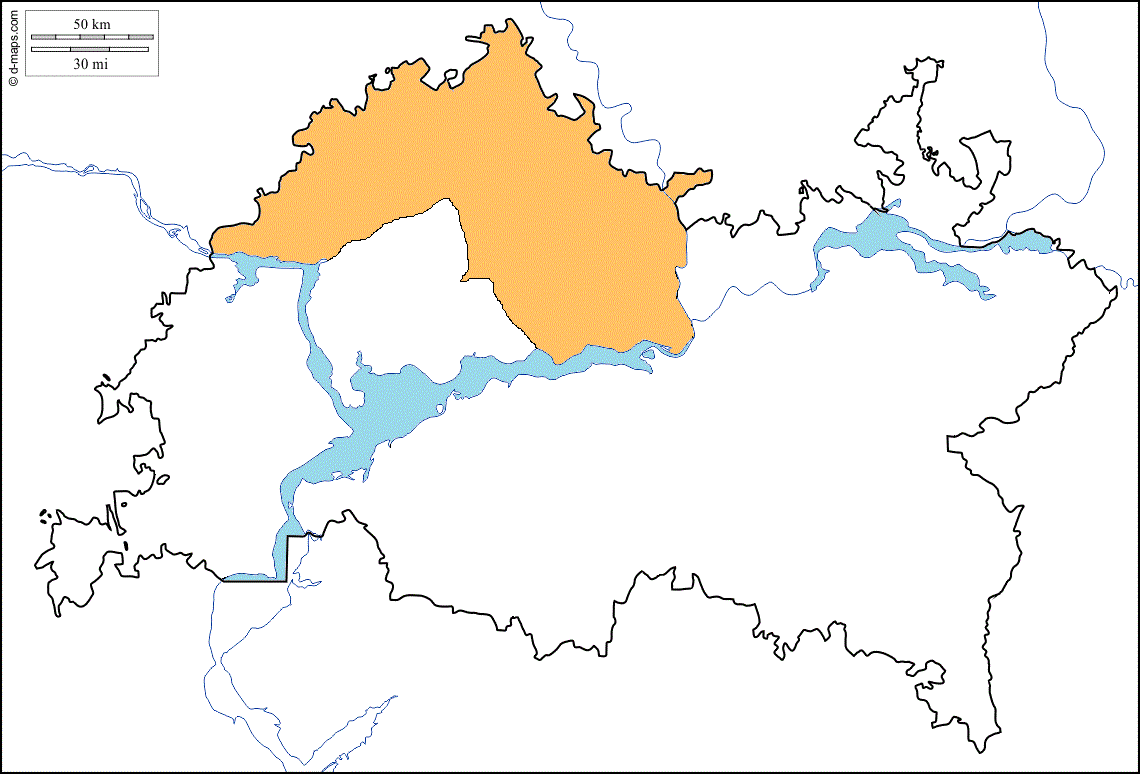 Карта распространения для растения Шиповник морщинистый