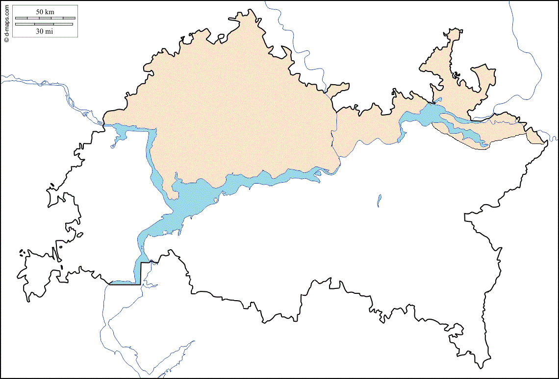 Карта распространения для растения Марь красная